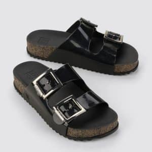 Zaxy Partner III Fem - Negro/Corcho